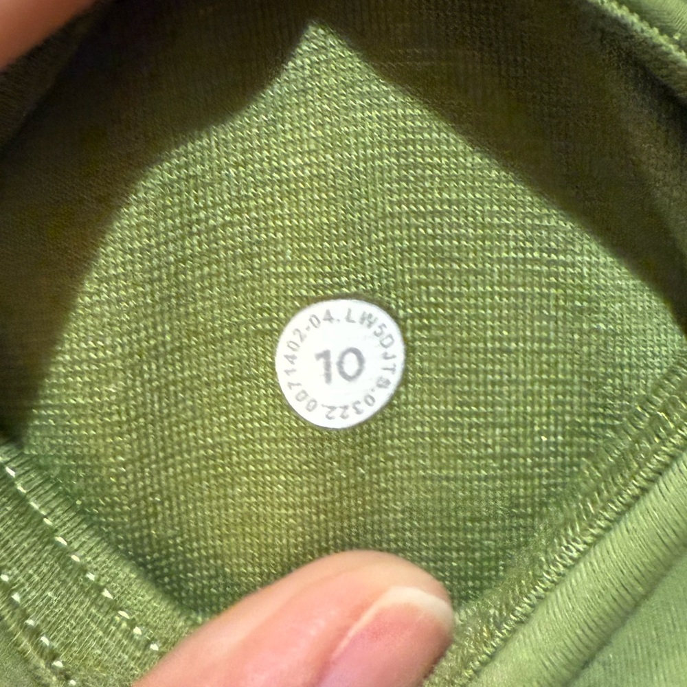 lululemon athletica Olive Green Leggings - Picture 6 of 7